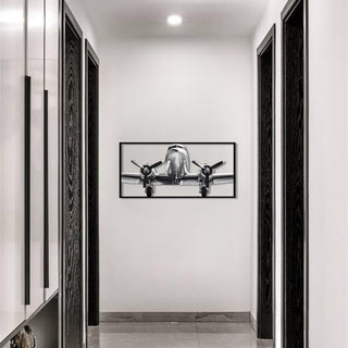 Airplane Wings Metal Wall Decor, Industrial Wall Art, Interior Decoration, Modern Wall Hanging
