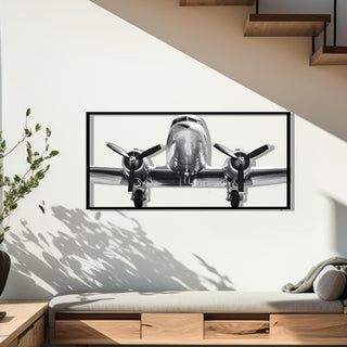 Airplane Wings Metal Wall Decor, Industrial Wall Art, Interior Decoration, Modern Wall Hanging