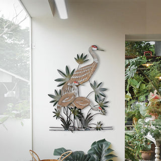 Modern Bird Wall Decor, 3D Metal Wall Art with Nature Inspiration, Interior Decoration